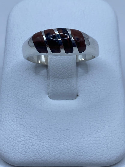 Anillo de Plata con Ojo de Tigre Cafe — Taxco 925 — foto 7