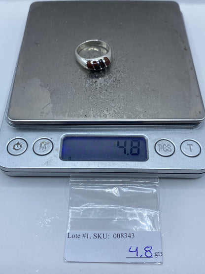 Anillo de Plata con Ojo de Tigre Cafe — Taxco 925 — foto 12