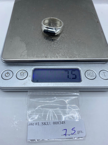 Anillo de Plata 925 con Ónix Negro — Taxco — foto 7