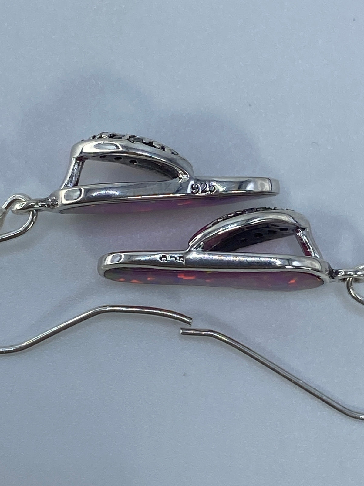 Aretes Ópalo de Fuego Plata 925 — Taxco — foto 5