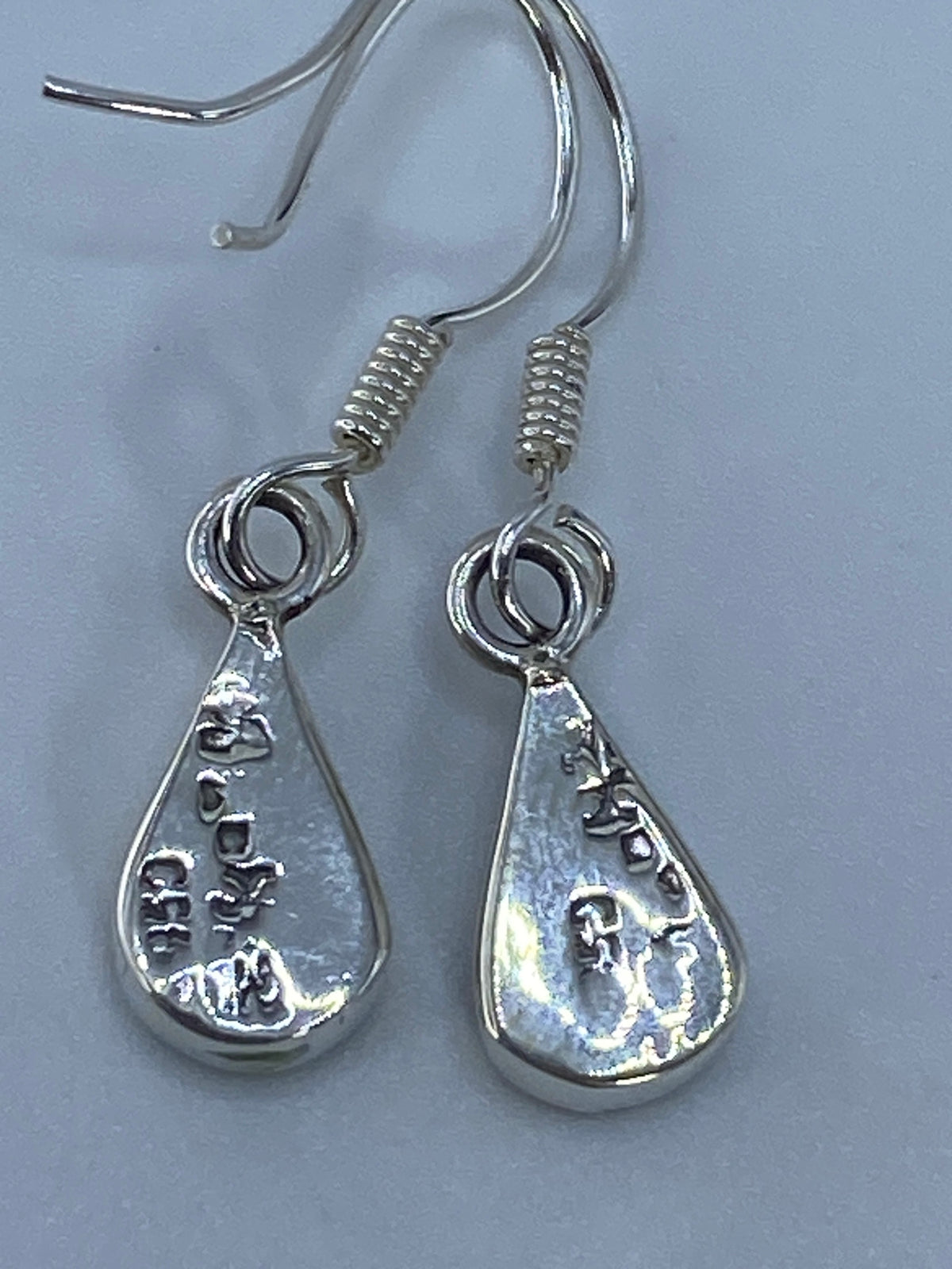 Aretes de Plata 950 con Ópalo de Fuego — Taxco — foto 5