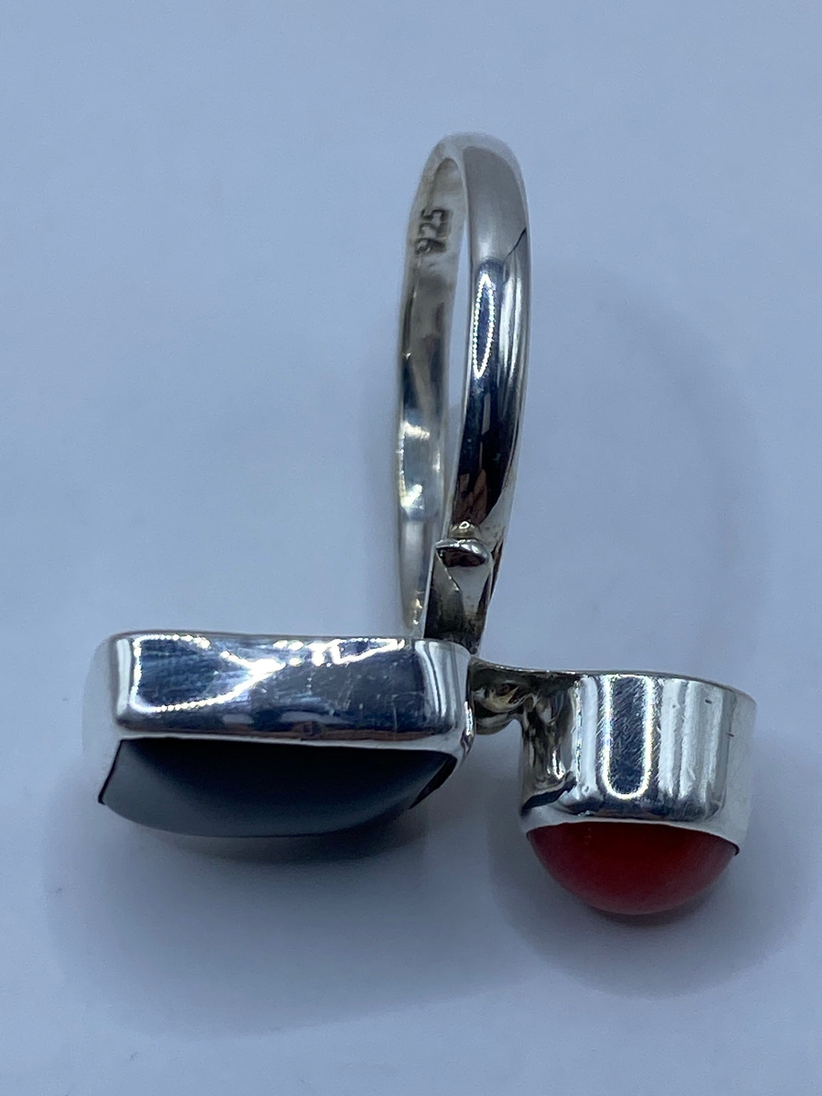 Anillo de Plata Ajustable con Piedra — Taxco 925 — foto 5