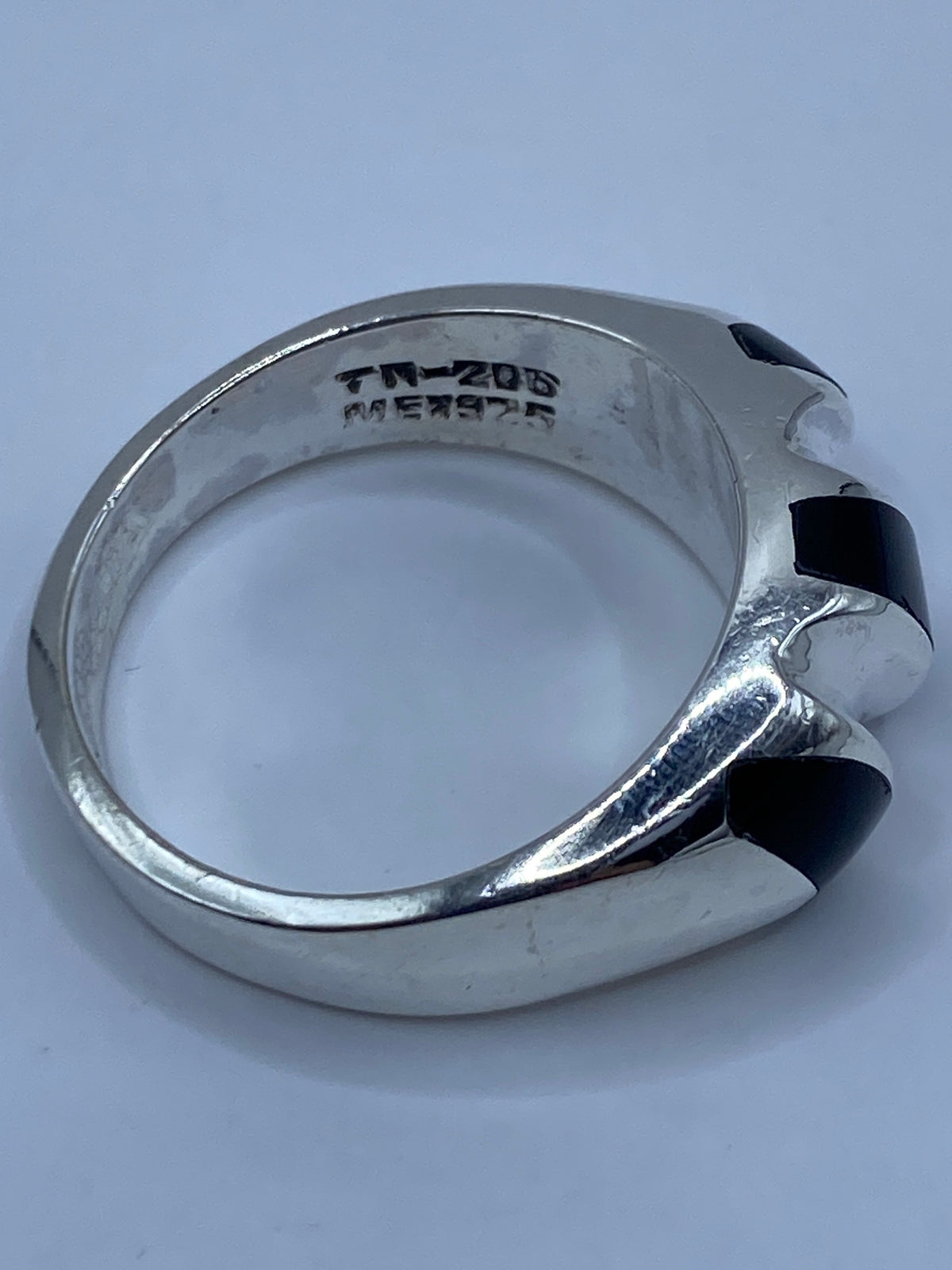Anillo de Plata con Ónix Negro — Taxco 925 — foto 5
