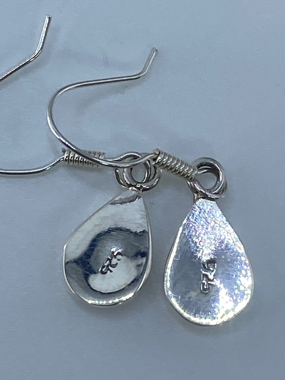 Aretes de Plata Ópalo de Fuego Rosa — Taxco 925 — foto 5