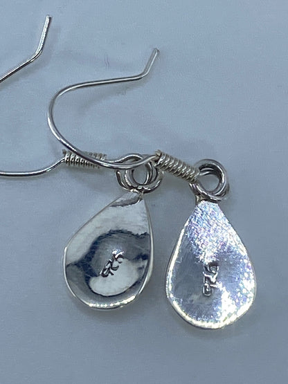 Aretes de Plata Ópalo de Fuego Rosa — Taxco 925 — foto 5