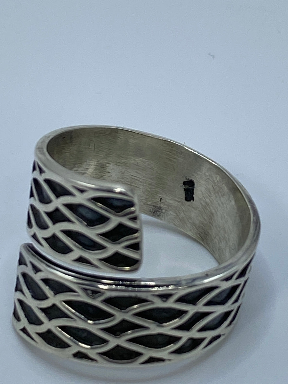 Anillo de Plata Repujado Texturizado — Taxco 925 — foto 5