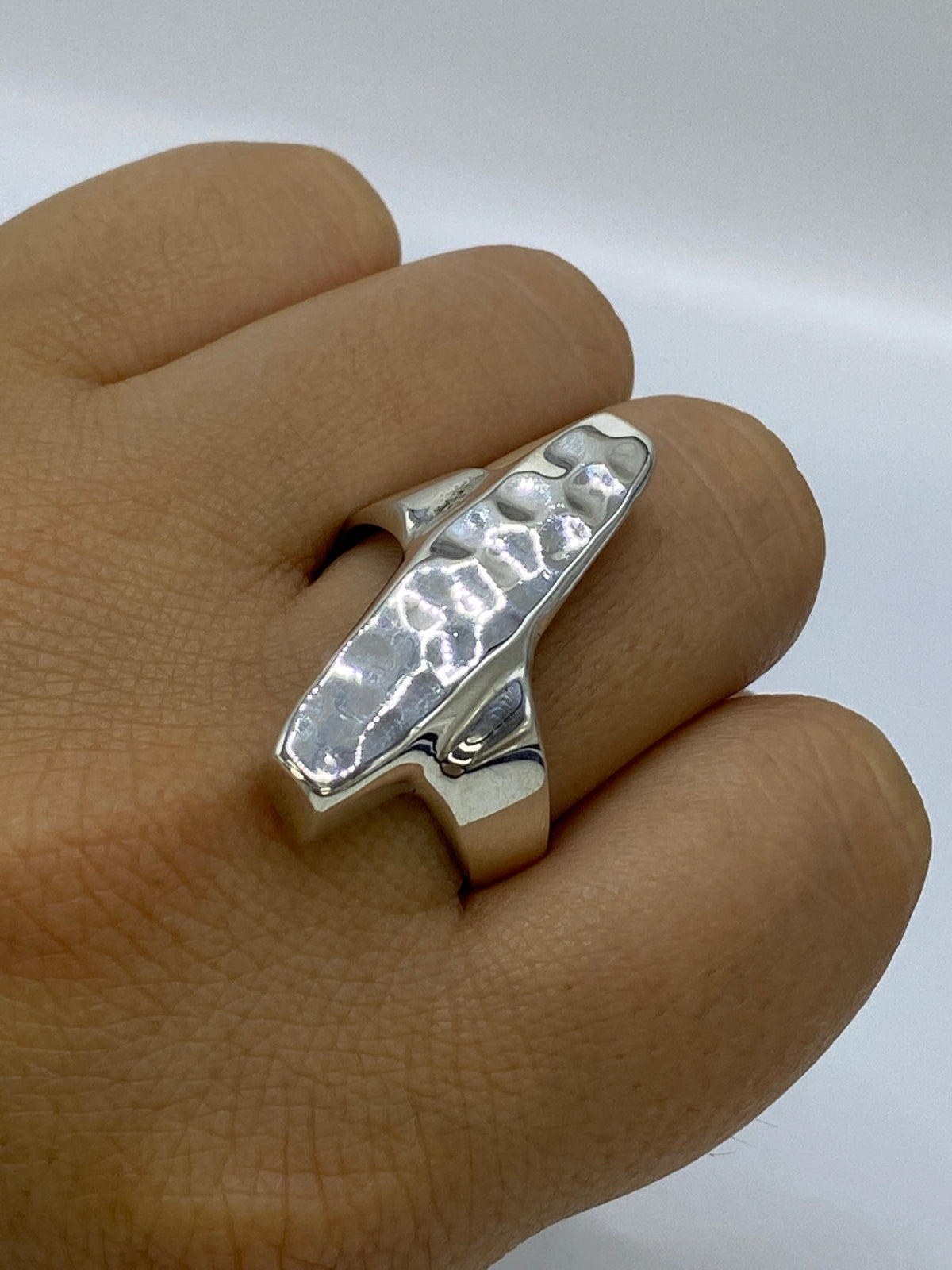 Anillo de Plata Geométrico Volumétrico — Taxco 925 — foto 6