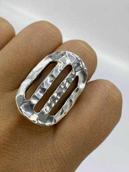 Anillo de Plata Calado Geométrico — Taxco 925 — foto 6