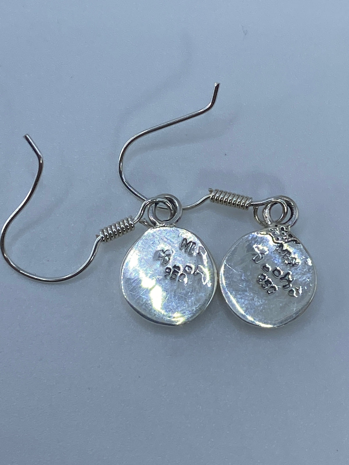 Aretes de Plata con Ópalo de Fuego Naranja — Taxco — foto 5