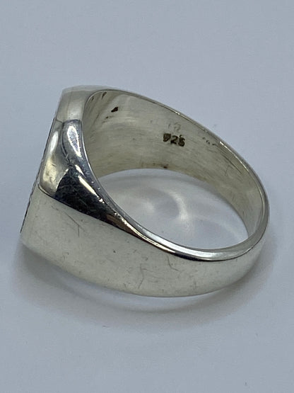 Anillo Calendario Azteca de Plata Repujada — Taxco 925 — foto 5