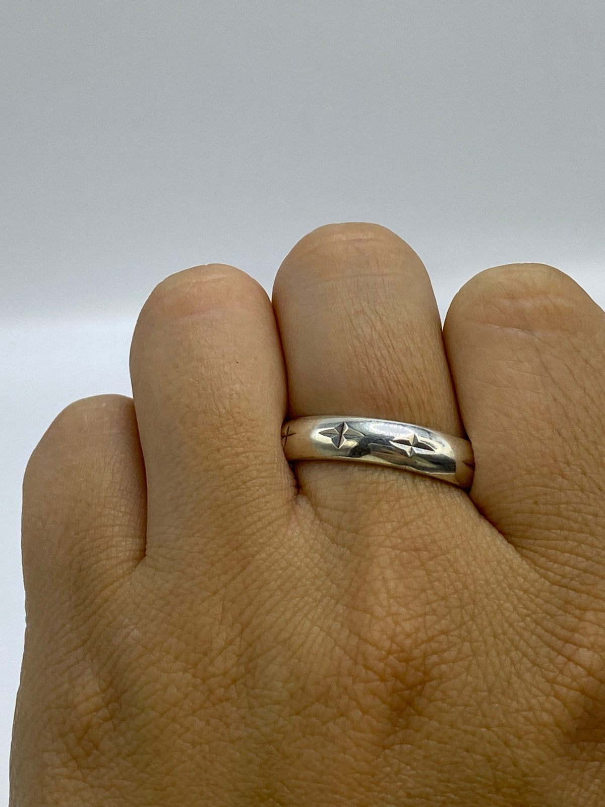 Anillo de Plata Repujado — Taxco 925 — foto 6