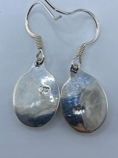 Aretes de Plata con Ópalo de Fuego Multicolor — Taxco 925 — foto 5
