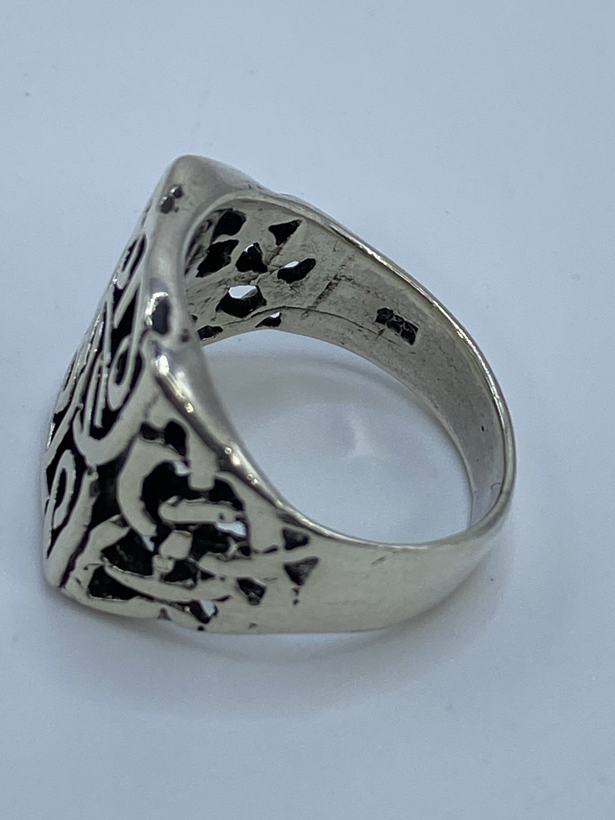 Anillo de Plata Calado Geométrico — Taxco 925 — foto 5