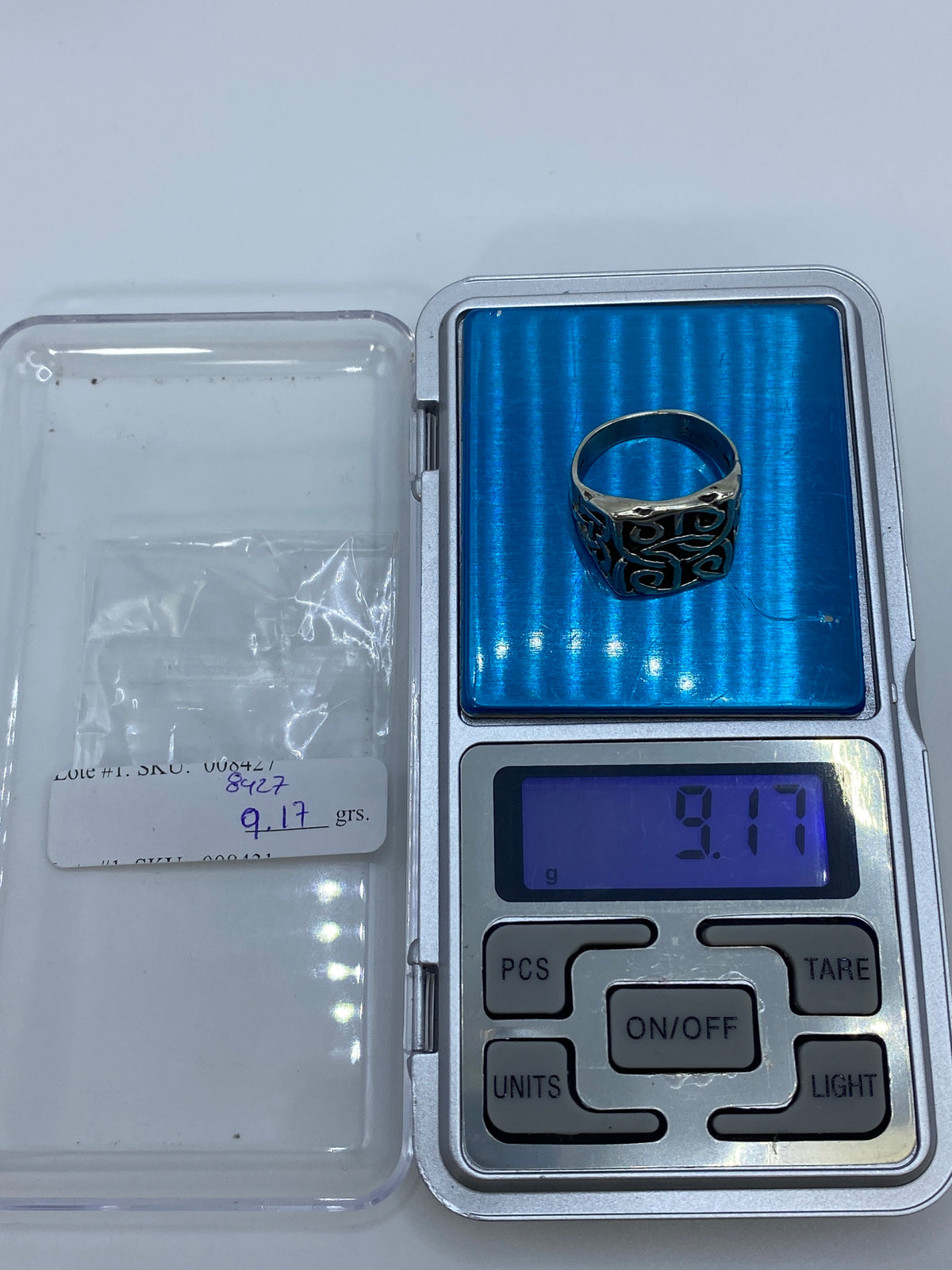 Anillo de Plata Calado Geométrico — Taxco 925 — foto 7