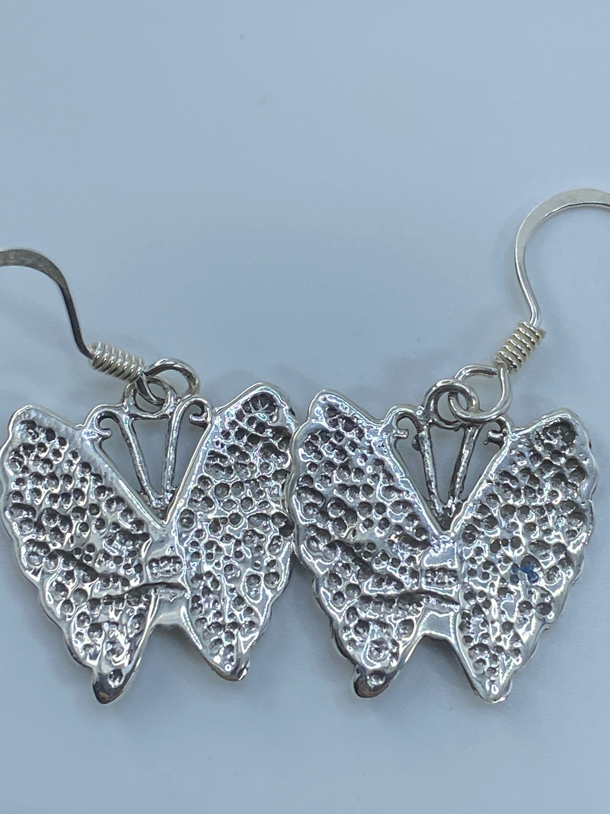 Aretes de Plata Ópalo de Fuego Verde Olivo — Taxco 925 — foto 5