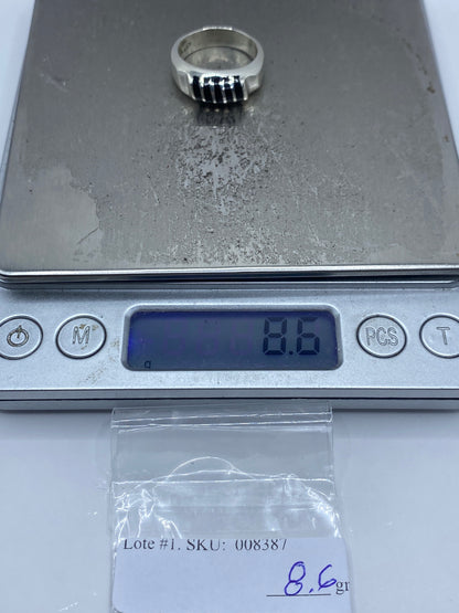 Anillo de Plata Ónix Negro Engastado — Taxco 925 — foto 7