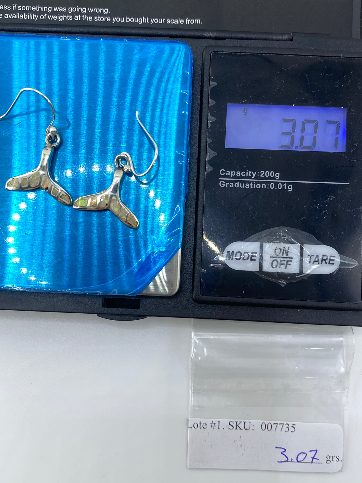 Aretes Plata con Ópalo de Fuego — Taxco 925 — foto 6