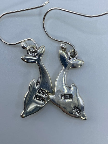 Aretes de Plata Ópalo de Fuego Verde — Taxco 950 — foto 5