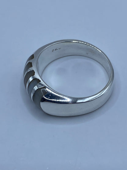 Anillo de Plata 925 con Madre Perla Iridiscente — Taxco — foto 5