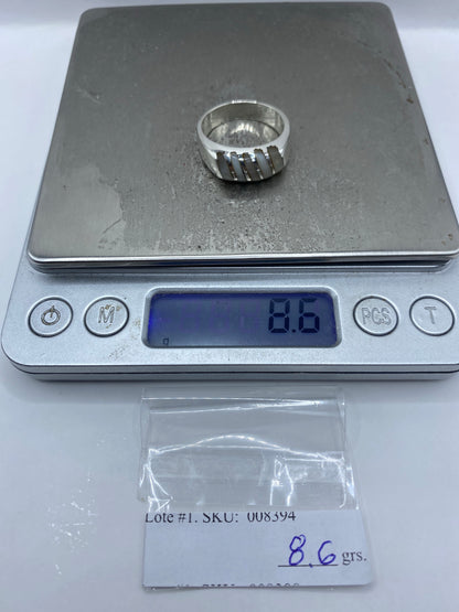 Anillo de Plata 925 con Madre Perla Iridiscente — Taxco — foto 7