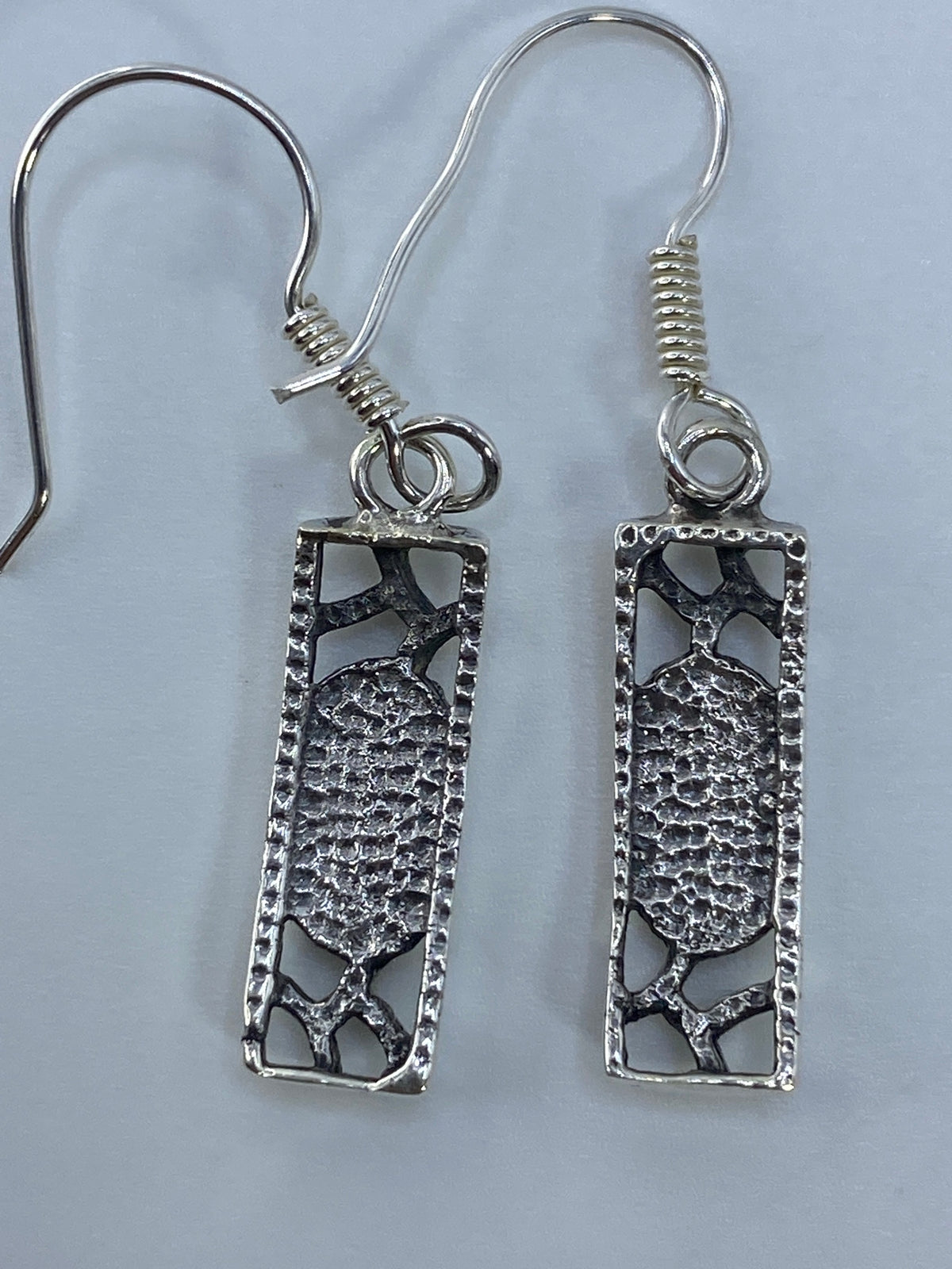 Aretes de Plata Turquesa Azul Cielo — Taxco 925 — foto 5