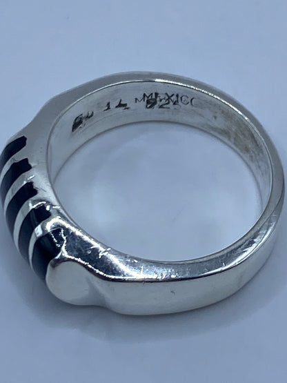Anillo de Plata 925 con Ónix Negro — Taxco — foto 5