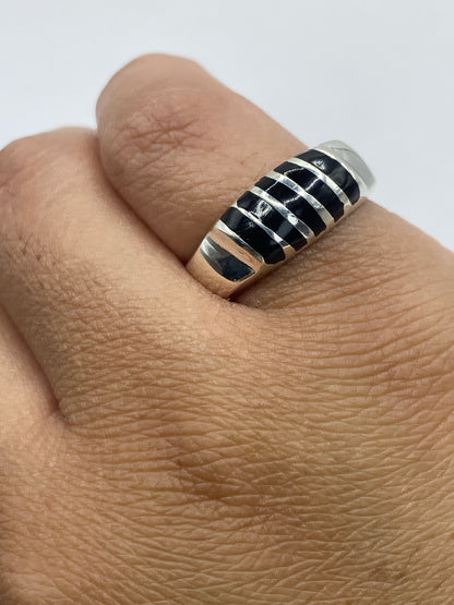 Anillo de Plata 925 con Ónix Negro — Taxco — foto 6