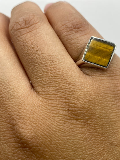Anillo de Plata Solitario Café — Taxco 925 — foto 6