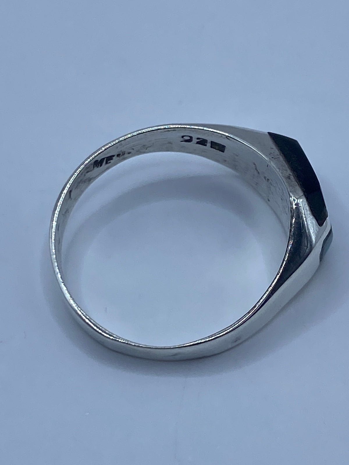 Anillo de Plata con Malaquita Verde — Taxco 925 — foto 5