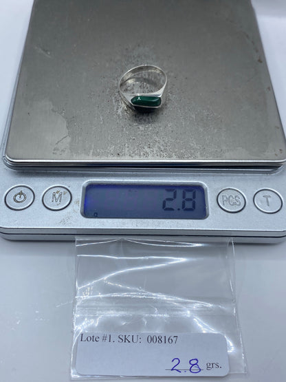 Anillo de Plata con Malaquita Verde — Taxco 925 — foto 7