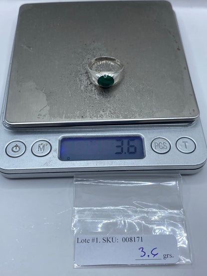 Anillo de Plata Malaquita Verde — Taxco 925 — foto 7