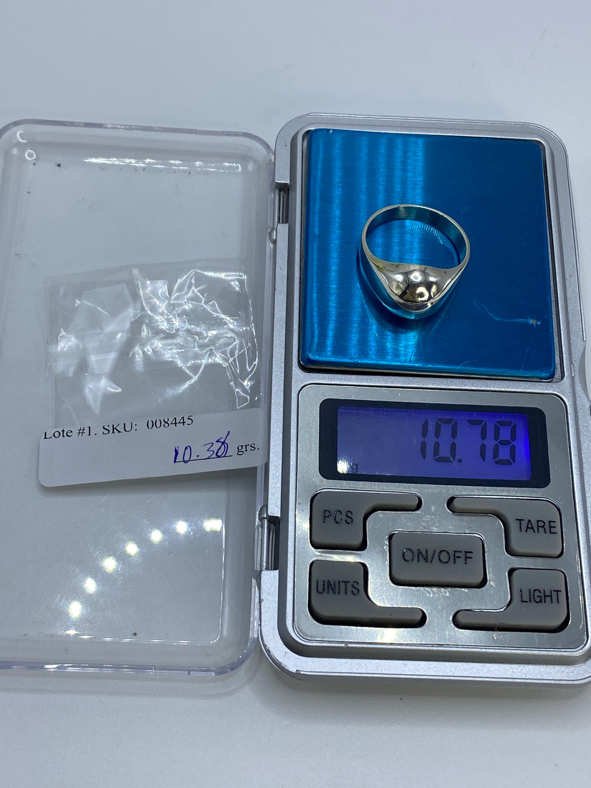 Anillo de Plata Cartoneado Masivo — Taxco 925 — foto 7
