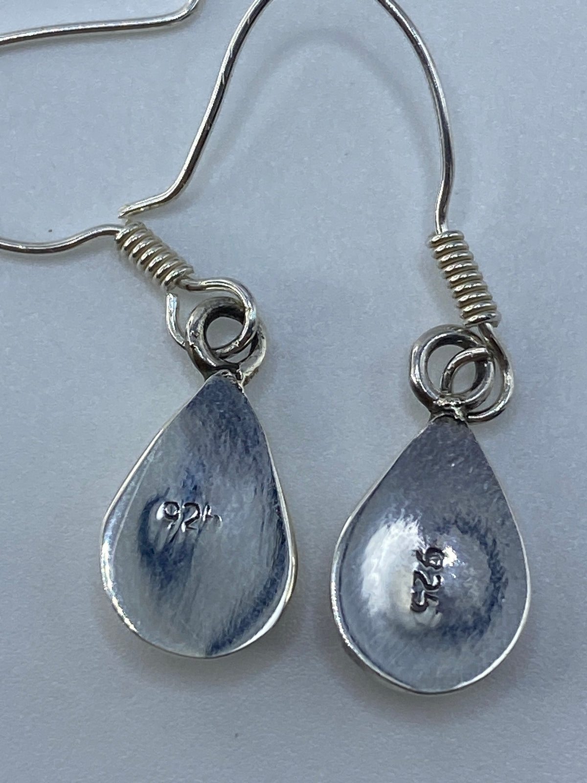 Aretes de Plata Ópalo de Fuego Naranja — Taxco 925 — foto 5