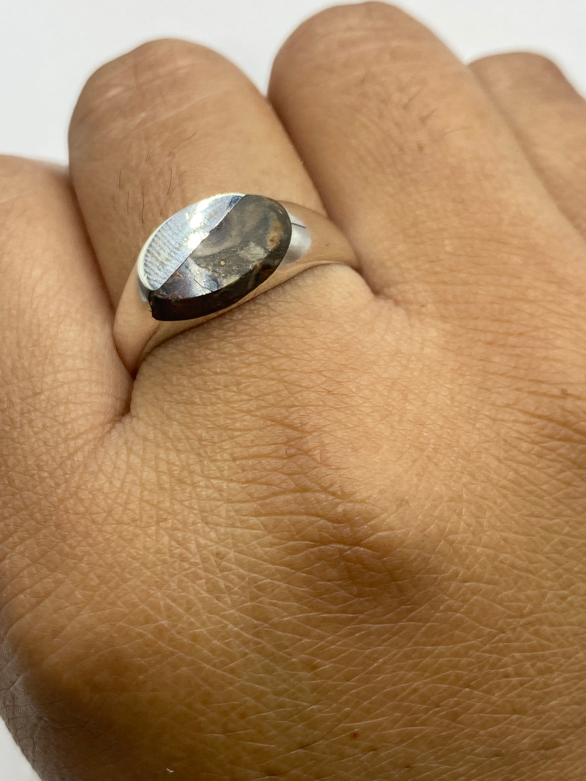 Anillo de Plata 925 con Piedra Engastada — Taxco — foto 6