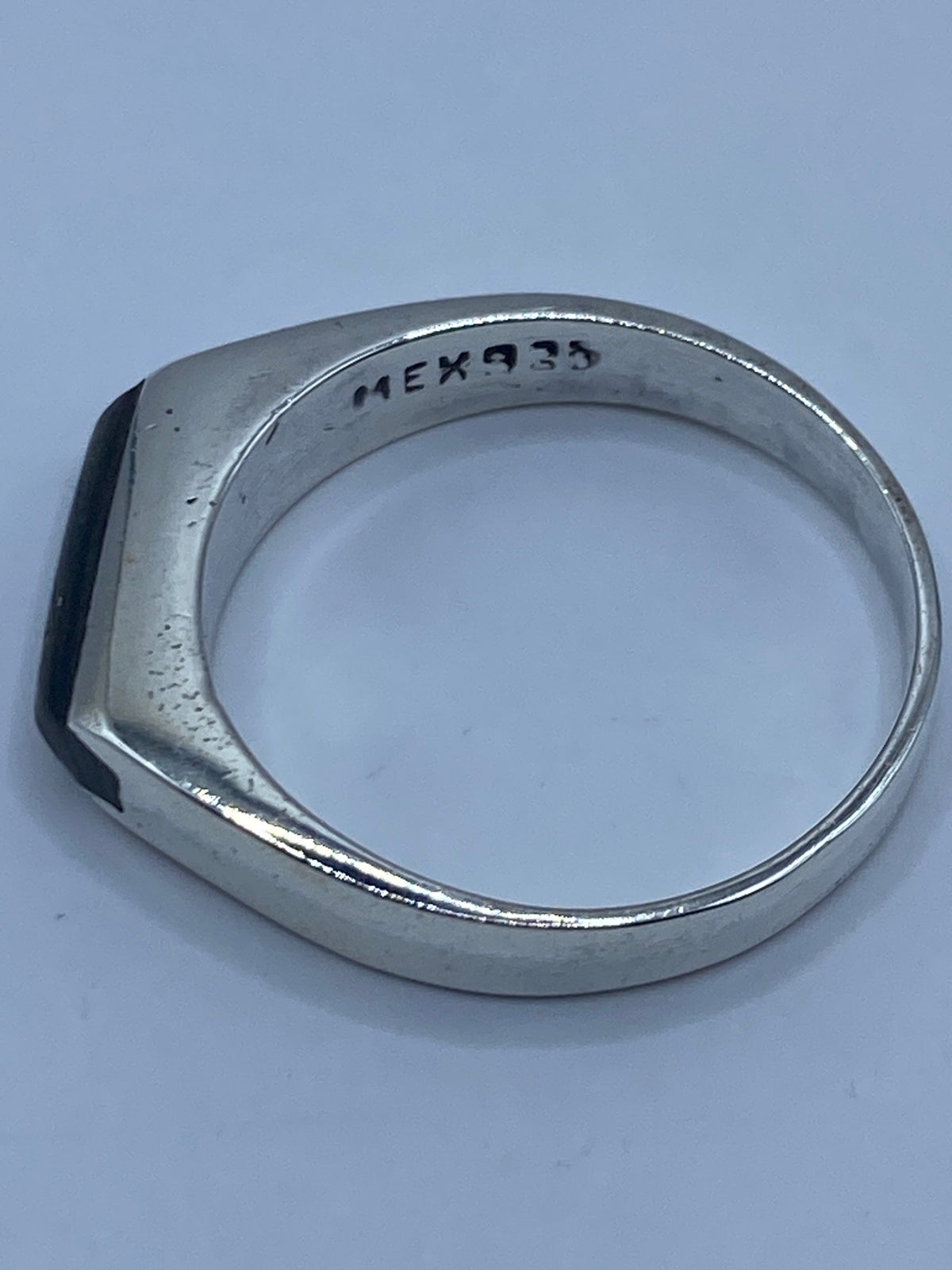 Anillo de Plata con Concha de Abulón Iridiscente — Taxco 925 — foto 5