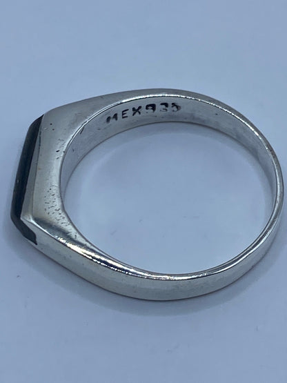 Anillo de Plata con Concha de Abulón Iridiscente — Taxco 925 — foto 5