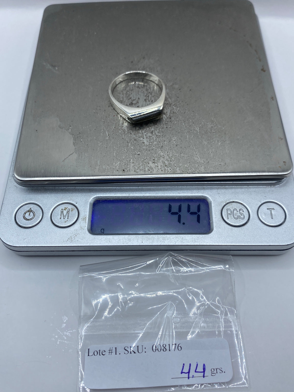 Anillo de Plata con Concha de Abulón Iridiscente — Taxco 925 — foto 7
