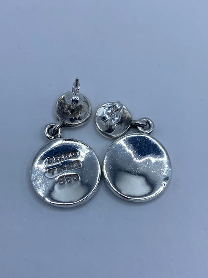 Aretes de Plata con Incrustación Prehispánica — Taxco 950 — foto 5