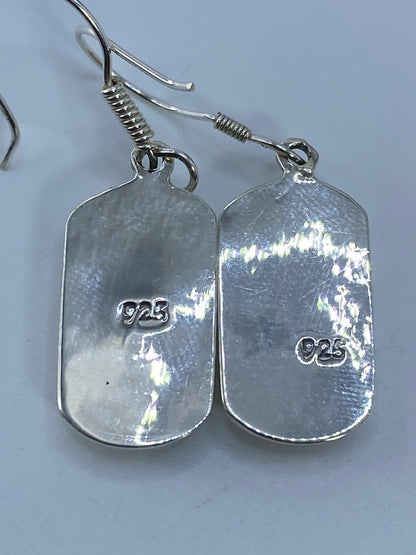 Aretes de Plata con Ópalo de Fuego Verde — Taxco 925 — foto 5