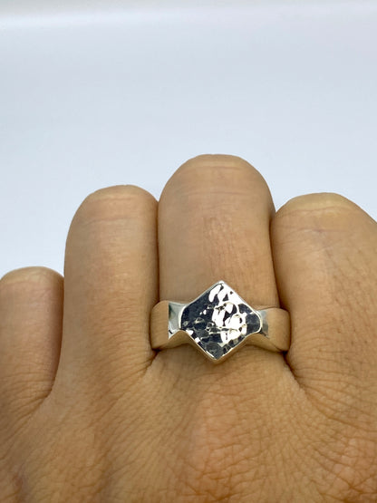 Anillo de Plata Repujada Geométrica — Taxco 925 — foto 6