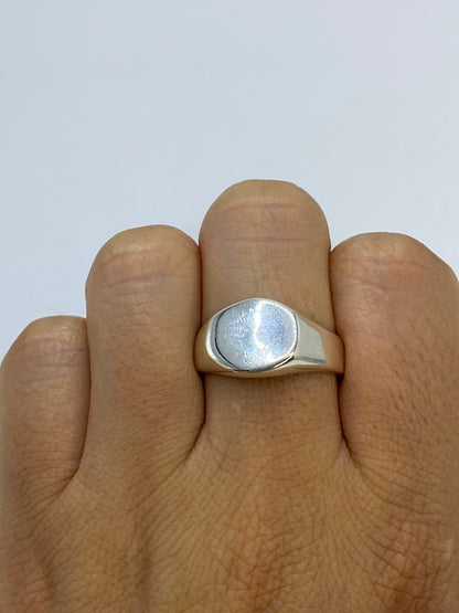 Anillo de Plata Repujado Solitario — Taxco 925 — foto 6