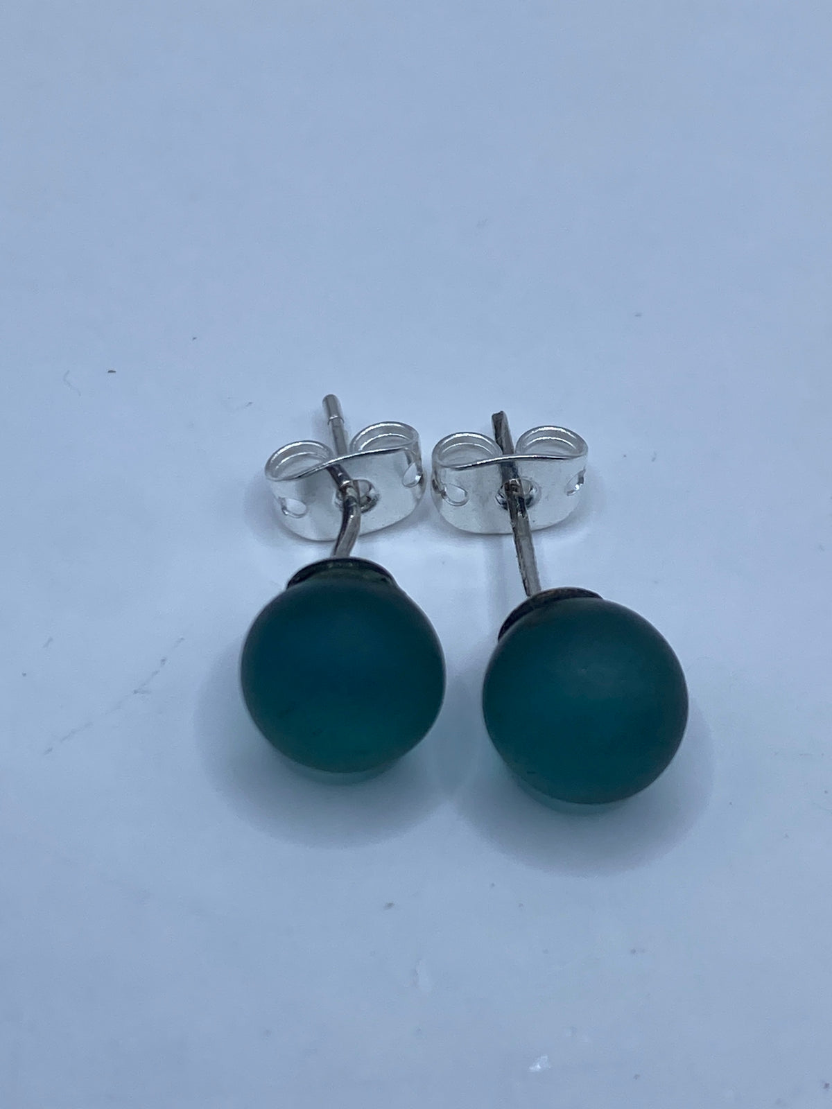 Aretes de Plata con Piedra Azul — Taxco 925 — foto 5