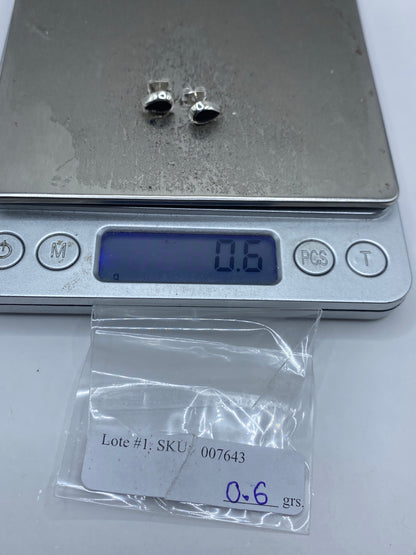 Aretes de Plata con Ónix Negro — Taxco 925 — foto 6