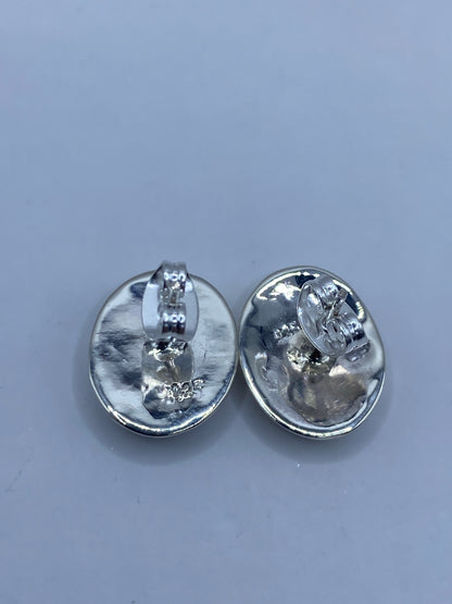 Aretes de Plata con Madre Perla Blanca — Taxco 925 — foto 5