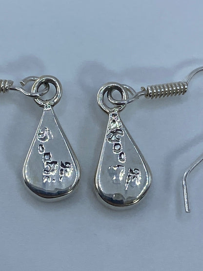 Aretes de Plata con Opalo de Fuego — Taxco 950 — foto 5