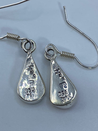 Aretes de Plata 950 con Ópalo de Fuego Rosa — Taxco — foto 5