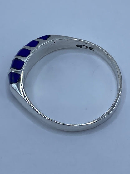 Anillo de Plata con Lapislázuli Azul — Taxco 925 — foto 5