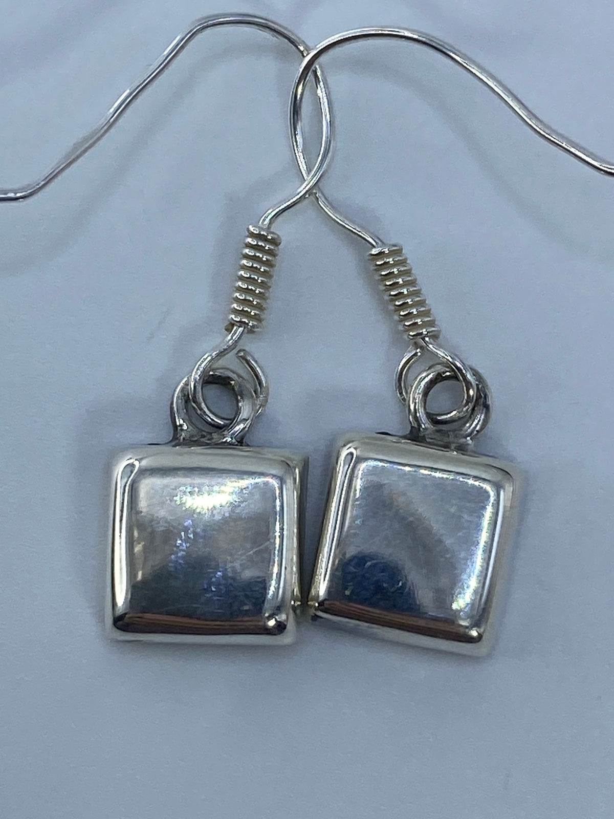 Aretes de Plata 925 con Ópalo de Fuego Multicolor — foto 5