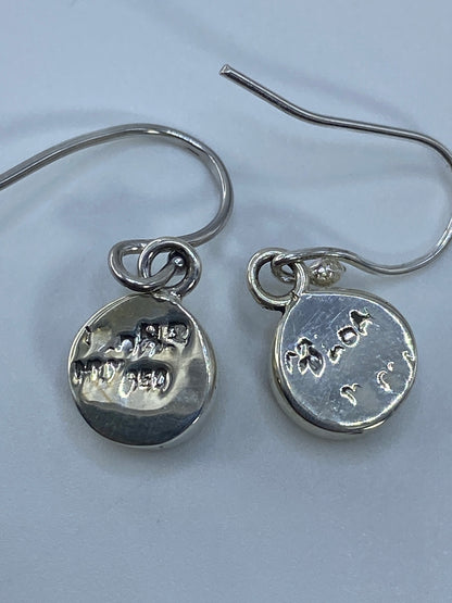 Aretes de Plata con Ópalo de Fuego — Taxco 950 — foto 5