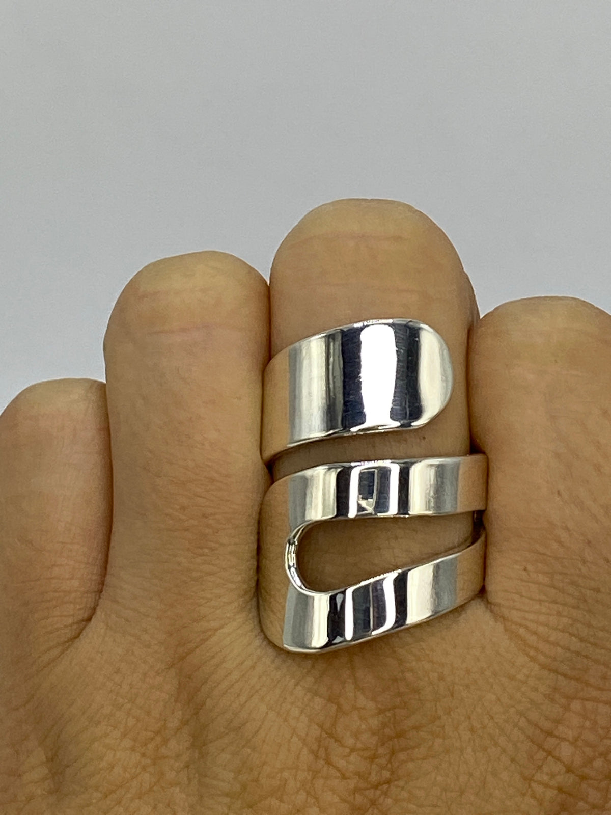 Anillo de Plata Calado Ajustable — Taxco 925 — foto 6